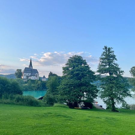 See-Residenz St. Anna - Mit Exklusivem Seezugang Maria Woerth Luaran gambar