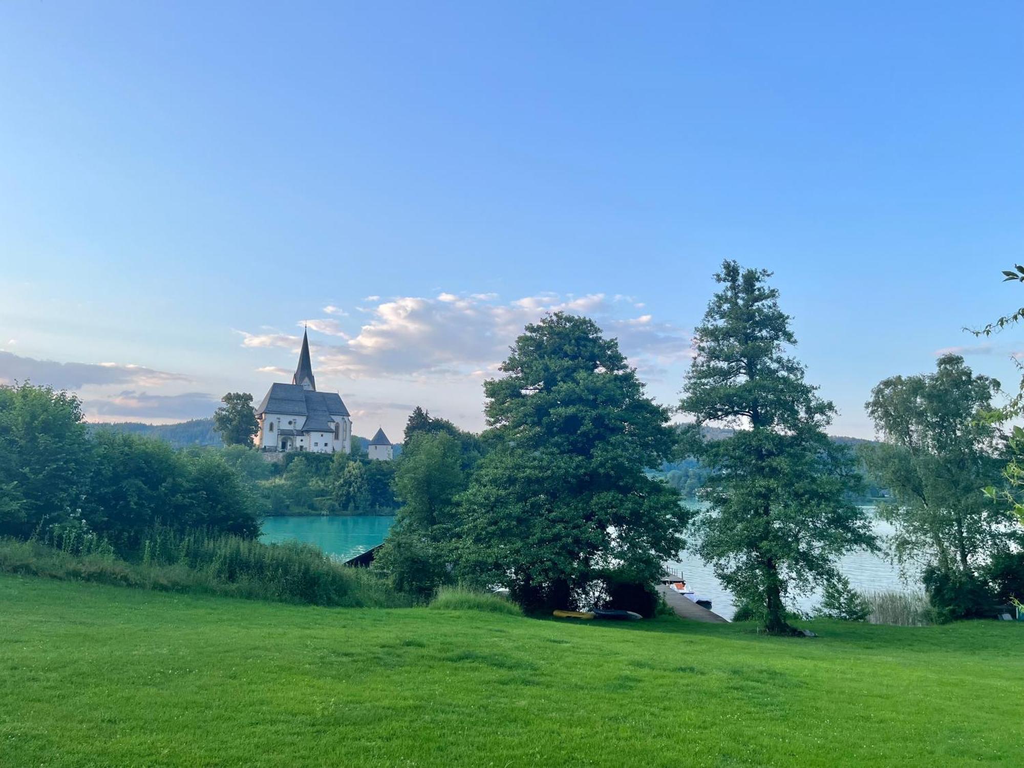 See-Residenz St. Anna - Mit Exklusivem Seezugang Maria Woerth Luaran gambar