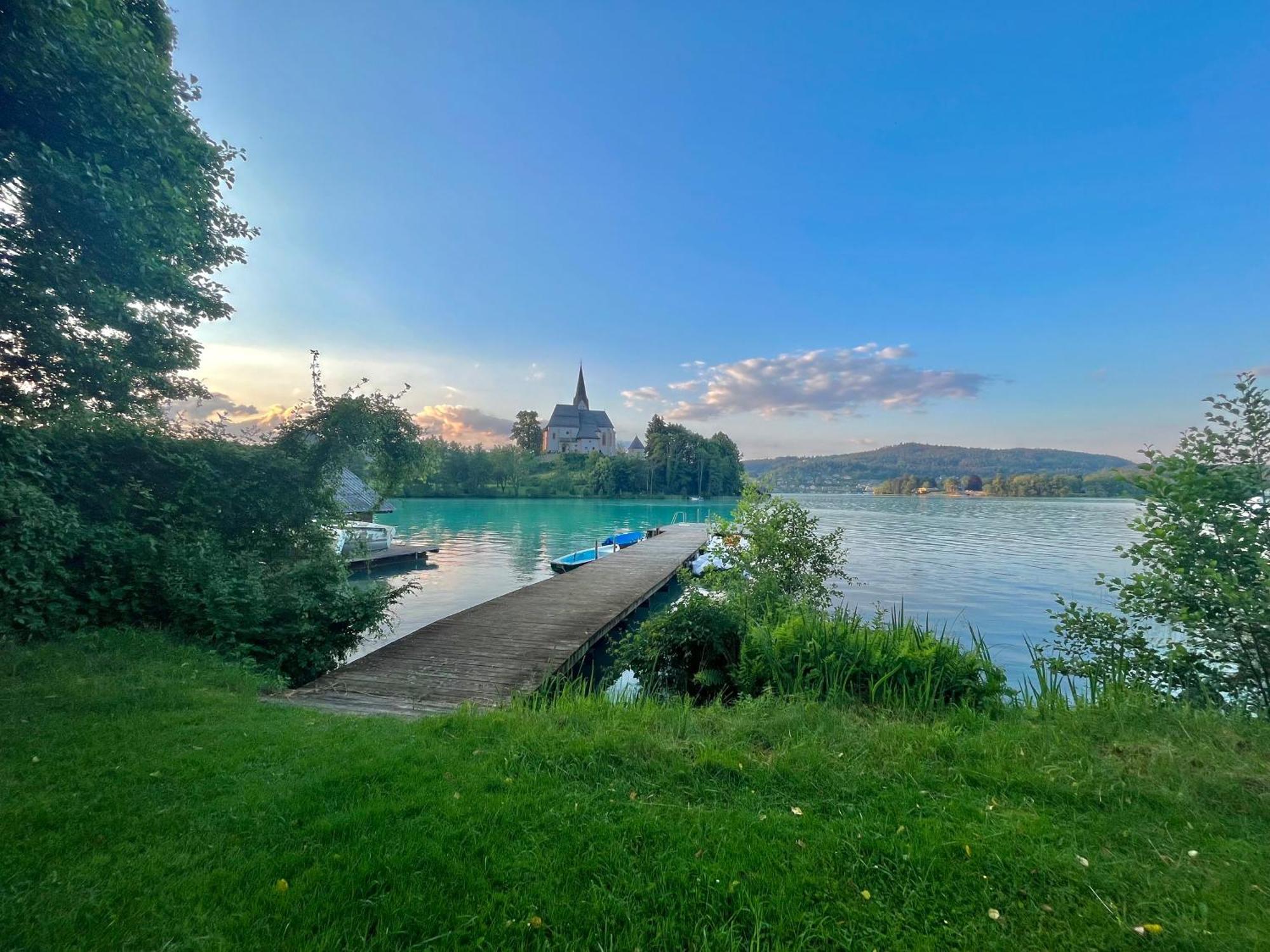 See-Residenz St. Anna - Mit Exklusivem Seezugang Maria Woerth Luaran gambar